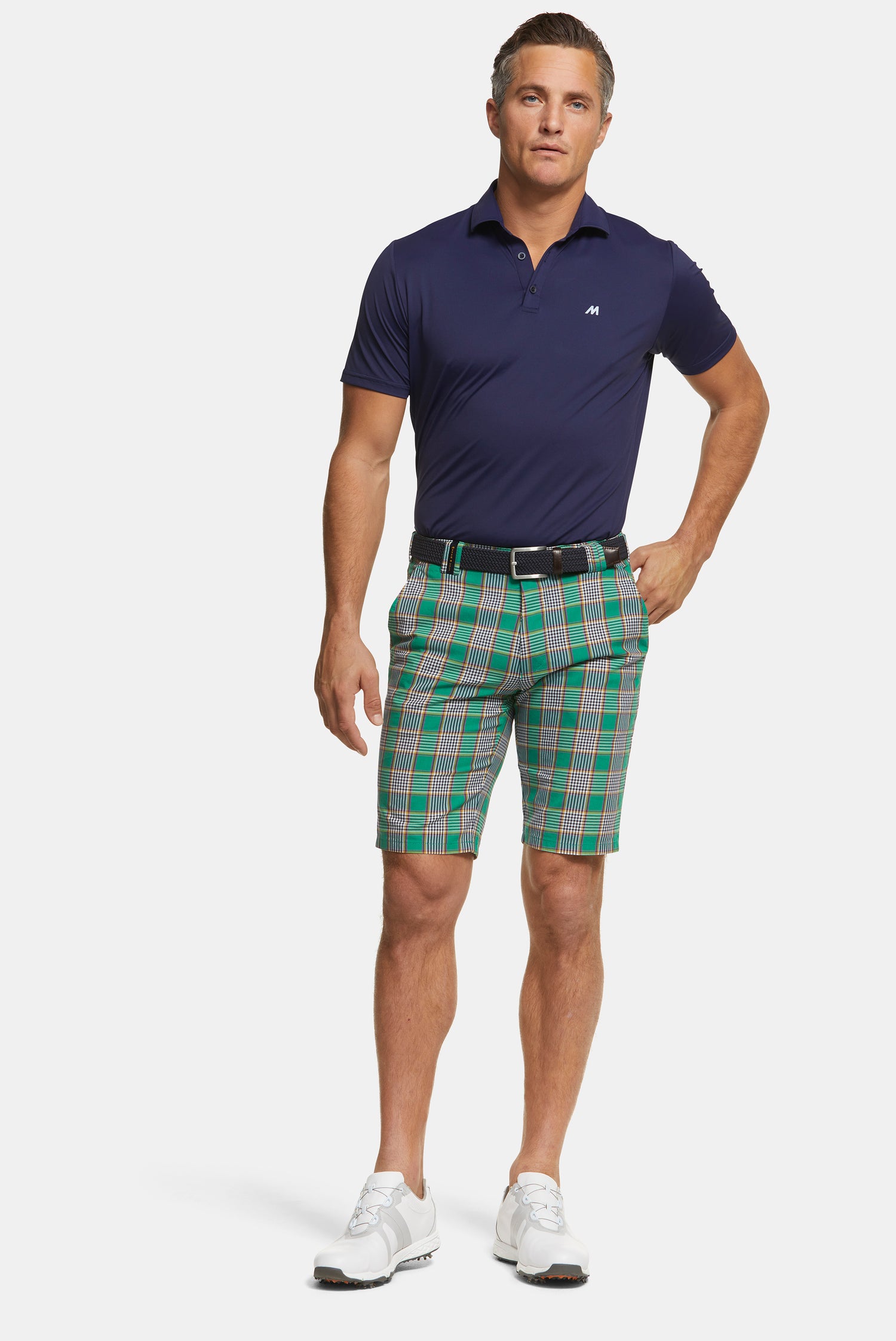 B-St. Andrews 1-8072 PRINCE OF WALES • GOLF SHORTS