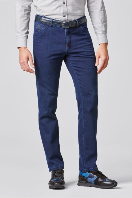 Buy Blue Slim Fit Chinos for Men